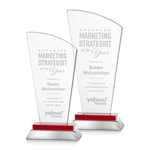 Hansen Award - Red | https://www.bestnamebadges.com