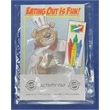 Eating Out Activity Pad Fun Pack | https://www.bestnamebadges.com