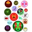 Round / Circle Sticker-1 | https://www.bestnamebadges.com