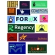5" x 3" Rectangle Vinyl Full Color Stickers | https://www.bestnamebadges.com