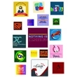3" x 3" Square Vinyl Full Color Stickers | https://www.bestnamebadges.com