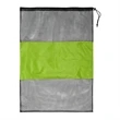 Large Mesh Drawstring Laundry Bag | https://www.bestnamebadges.com