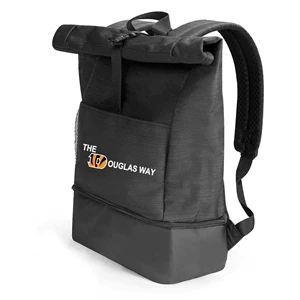 Insulated Executive Computer Backpack W/ 8-Can Cooler | https://www.bestnamebadges.com