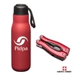 Swiss Force® Bonam Bottle & Multi-Tool Gift Set | https://www.bestnamebadges.com