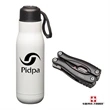 Swiss Force® Bonam Bottle & Multi-Tool Gift Set | https://www.bestnamebadges.com