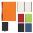 RUBBERY SPIRAL NOTEBOOK | https://www.bestnamebadges.com