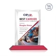 Messina VividPrint™ Award - Red | https://www.bestnamebadges.com