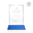 Messina Award on Newhaven Base - Blue | https://www.bestnamebadges.com