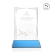 Messina Award on Newhaven Base - Sky Blue | https://www.bestnamebadges.com