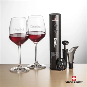 Swiss Force® Opener Set & Oldham Wine | https://www.bestnamebadges.com