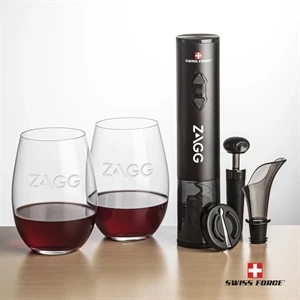 Swiss Force® Opener Set & Laurent Stemless Wine | https://www.bestnamebadges.com