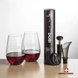 Swiss Force® Opener Set & Boston Stemless Wine | https://www.bestnamebadges.com