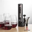 Swiss Force® Opener Set & Boston Stemless Wine | https://www.bestnamebadges.com