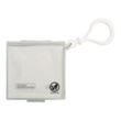 Individual Wet Wipes in Square Plastic Container & Carabiner | https://www.bestnamebadges.com