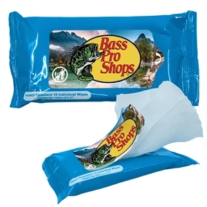 Deet Free Insect / Bug Repellent Wipes | https://www.bestnamebadges.com
