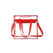 Transparent Zippered Tote Bag | https://www.bestnamebadges.com