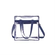 Transparent Zippered Tote Bag | https://www.bestnamebadges.com