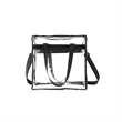 Transparent Zippered Tote Bag | https://www.bestnamebadges.com