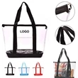 Reusable Clear Tote Bag | https://www.bestnamebadges.com