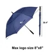 62-Inch Large Windproof Golf Umbrella | https://www.bestnamebadges.com