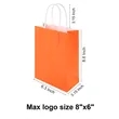 Exquisite Kraft Paper Bag | https://www.bestnamebadges.com