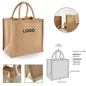 Burlap Jute Tote Bag
