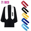 Graduation Stole 60" / 70" | https://www.bestnamebadges.com