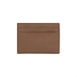 Dark Brown Leatherette Wallet Clip | https://www.bestnamebadges.com