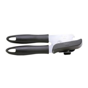Can Opener with Black Handle