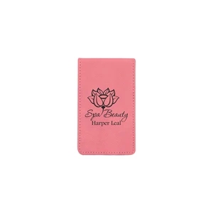 Pink Leatherette Manicure Set