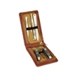 Rawhide Leatherette Manicure Set | https://www.bestnamebadges.com