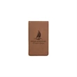 Dark Brown Leatherette Manicure Set | https://www.bestnamebadges.com