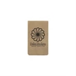 Light Brown Leatherette Manicure Set | https://www.bestnamebadges.com