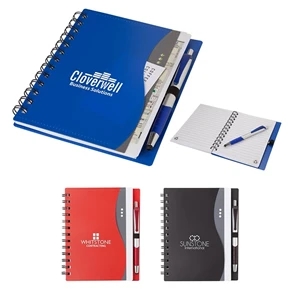 Bellevue Junior Notebook w/Stylus Pen | https://www.bestnamebadges.com