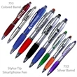 Capriano Stylus Tip Ballpoint Pen For Smartphones | https://www.bestnamebadges.com