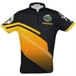 Unisex 75D Pique Sublimation Full Color Zipper High Neck | https://www.bestnamebadges.com