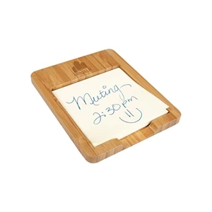 Bamboo Sticky Note Holder