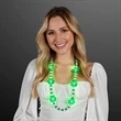 Pretty Light Up Shamrock Bead Necklace | https://www.bestnamebadges.com