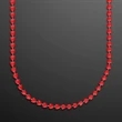 Red Heart Beads Value Necklace (Non-Light Up) | https://www.bestnamebadges.com