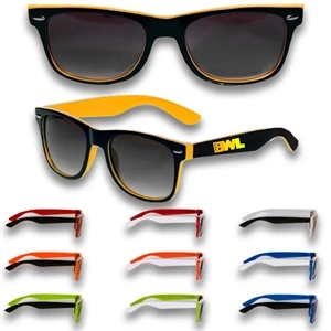 Vintage Two tone Smoke Sunglasses | https://www.bestnamebadges.com