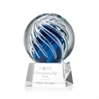 Genista Award on Robson Base - Clear | https://www.bestnamebadges.com