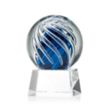 Genista Award on Robson Base - Clear | https://www.bestnamebadges.com