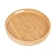 Bamboo Serving Tray With Handles | https://www.bestnamebadges.com