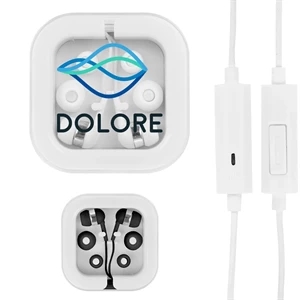 Type-C Earbuds With Microphone | https://www.bestnamebadges.com