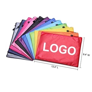 A4 Oxford Waterproof Zipper Document Bag