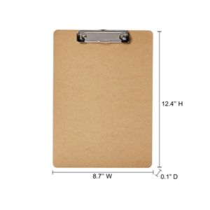 A4 Letter Size Wood Clipboard w/ Custom Imprint