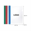 Clear Plastic File Folder Report Cover with Sliding Bar | https://www.bestnamebadges.com