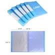 20 Pockets A4 Plastic File Folder Clear/Display Book | https://www.bestnamebadges.com