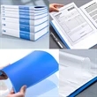 20 Pockets A4 Plastic File Folder Clear/Display Book | https://www.bestnamebadges.com
