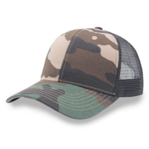 Camo trucker cap